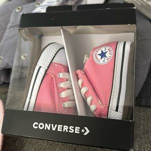 Converse Pink Baby Sneakers